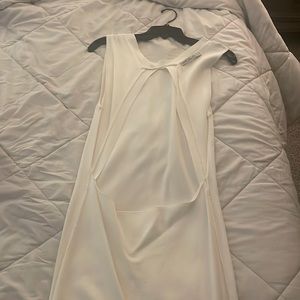 Zara knit low cut dress